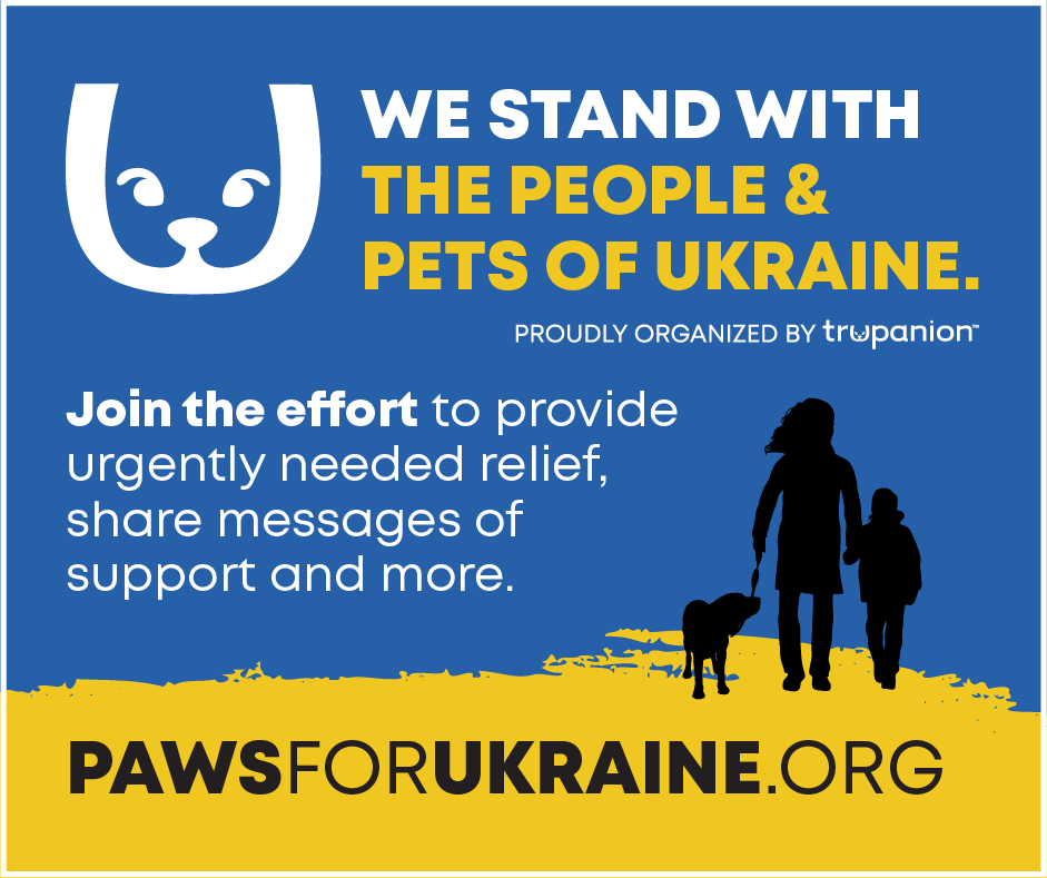 Preview image of Paws for Ukraine social sign